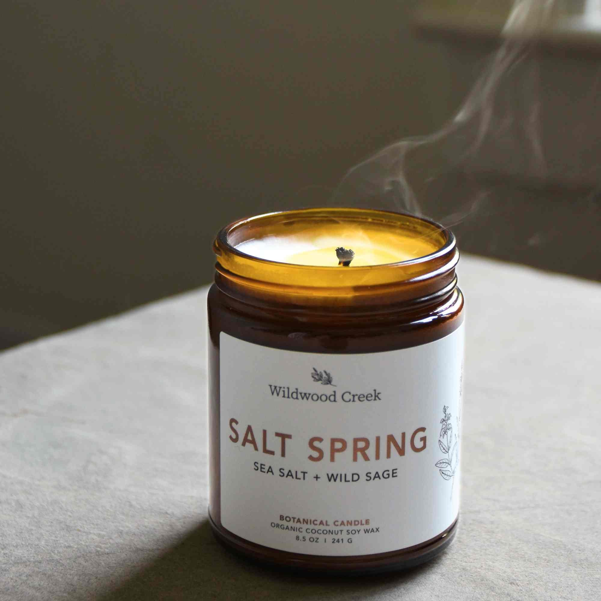 Salt Spring Candle