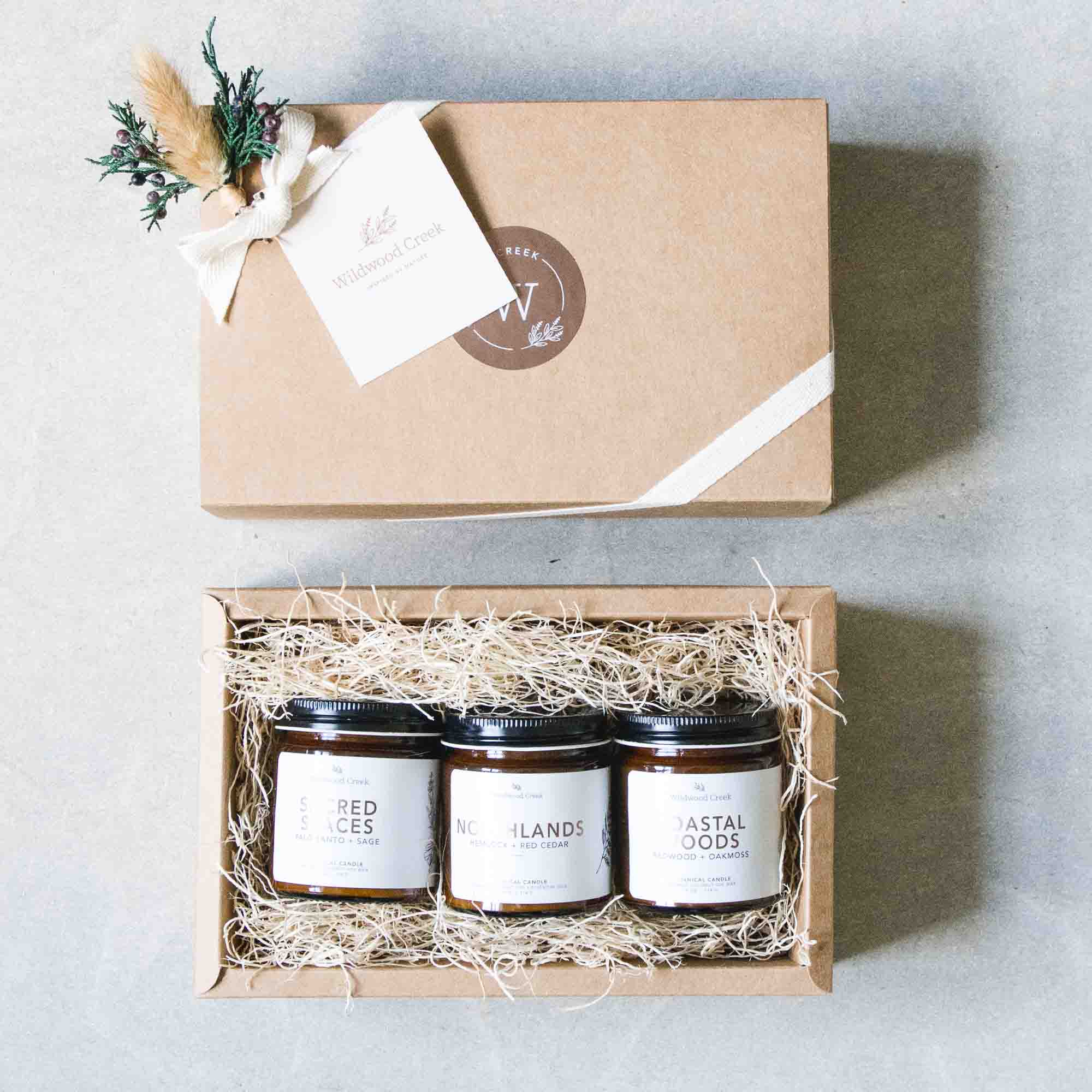 Discovery Set: Grounding Travel Candle Collection